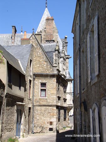 Maisons anciennes de la vieille ville du Mans