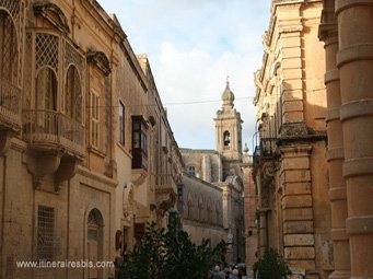 Les rues de la Mdina à Malte