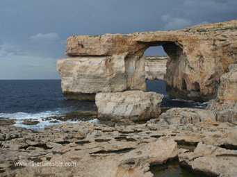 Fenêtre d'azur de Dwejra à Gozo