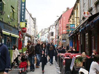 Galway les rues animées et colorées