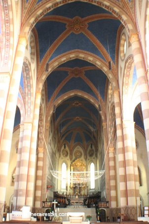 Intérieur de la cathédrale Saint Laurent