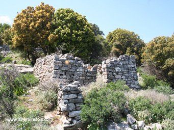 Les ruines de l'ancienne ville de Driros