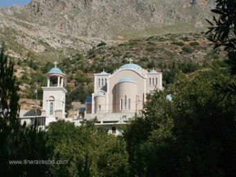 La gorge de Rouvas le monastère de Aghios Nikolaos